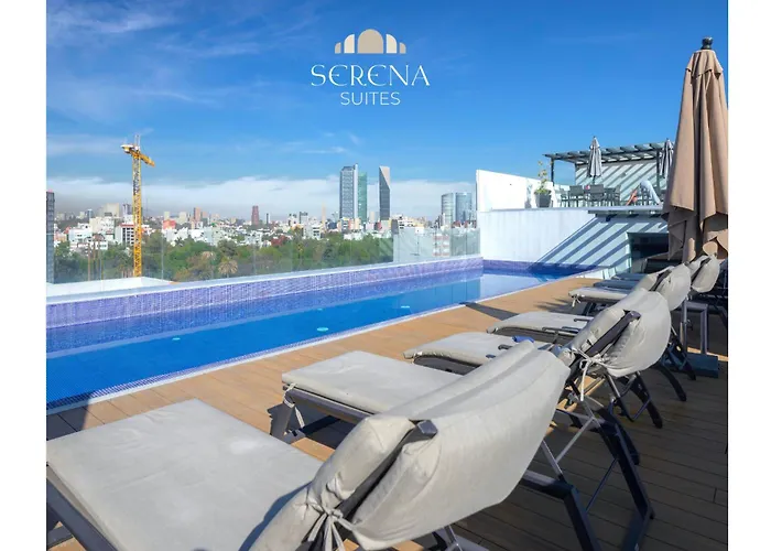 Lovely In Condesa With Ac & Rooftop Pool México DF